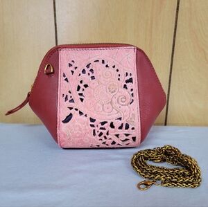 Sharif Leather Chain Crossbody